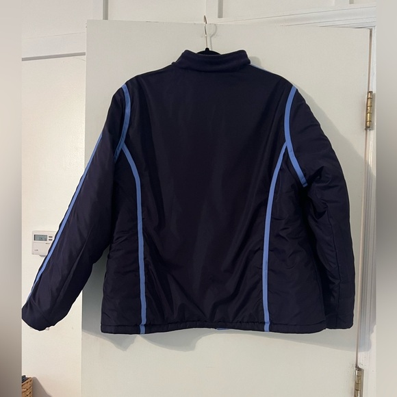 SB Active reversible Quilted Blue Jacket size XL snap pockets on both sides - Picture 13 of 15